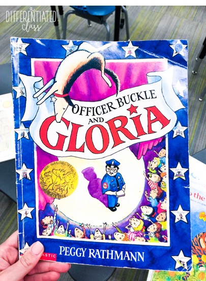 First Day of School Books:  Officer Buckle and Gloria
