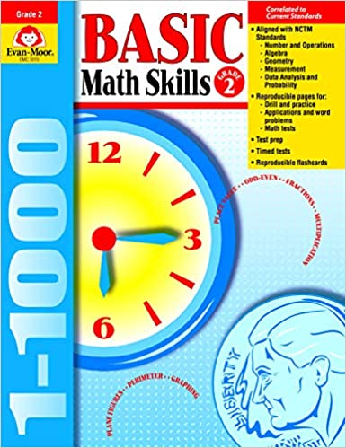 basic math skills book cover